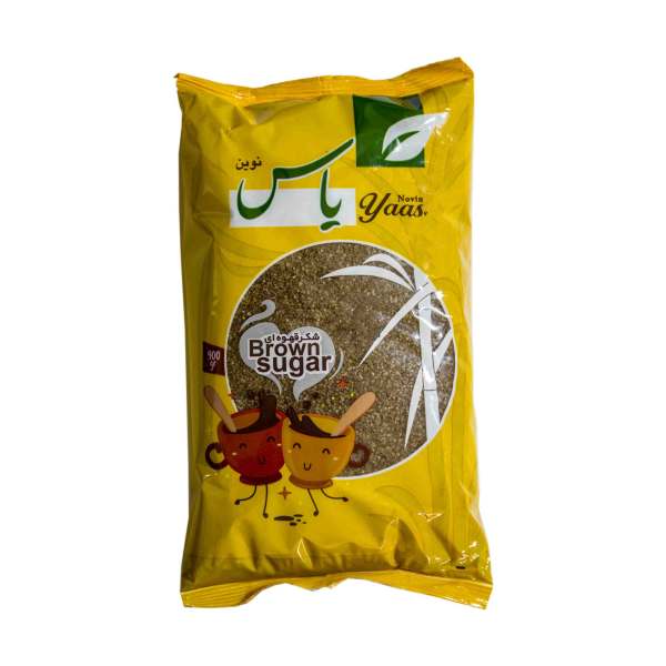 مشخصات و قیمت خرید شکر قهوه ای یاس نوین - 900 گرم